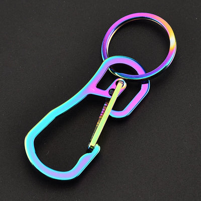 Llavero Colgante de Acero Inoxidable con Cortador de Alambre Integrado - Image 4
