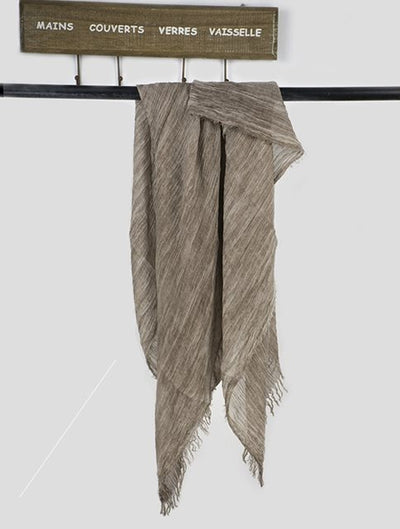Bufanda Unisex de Algodón y Lino - Chal Largo Versátil para Hombre y Mujer - Image 15
