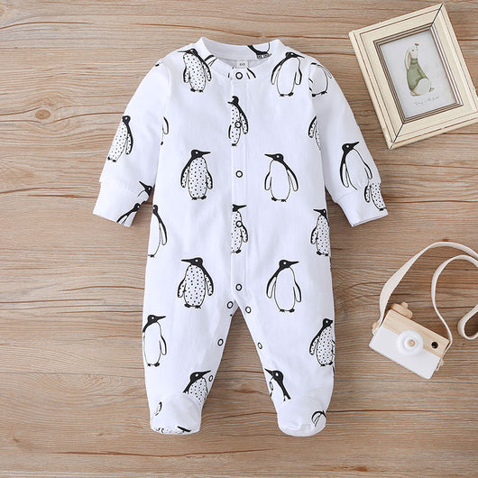 Pijama Enterizo de Algodón con Pies para Bebé - Image 12