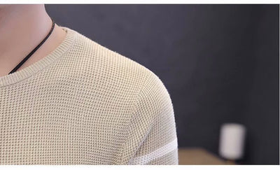 Suéter Tejido Slim Fit Coreano para Hombre - Image 12
