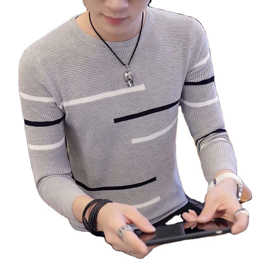 Suéter Tejido Slim Fit Coreano para Hombre - Image 5