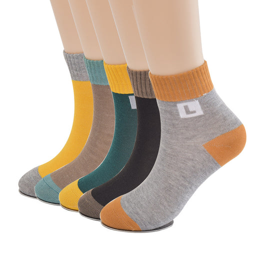 Calcetines Infantiles Tubo Rayas Osito Adorable para Piso - Image 15