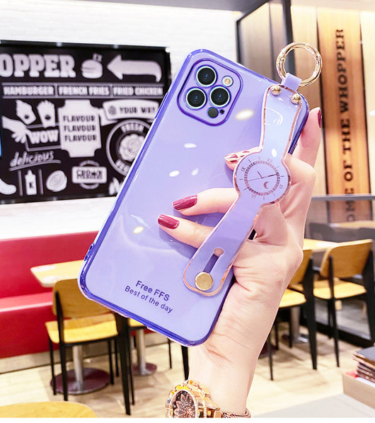 Funda para iPhone con Pulsera Electrochapada - Protección 6D Total - Image 17