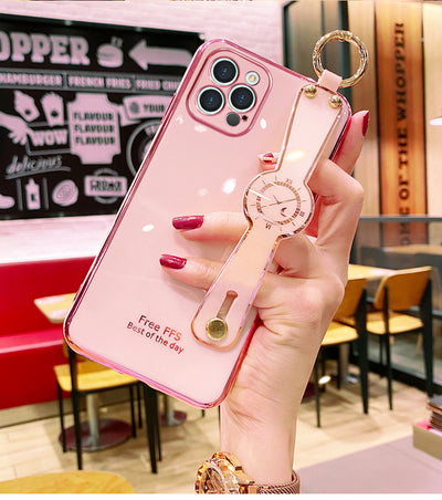 Funda para iPhone con Pulsera Electrochapada - Protección 6D Total - Image 20