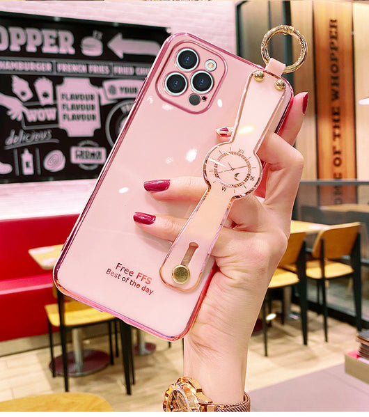 Funda para iPhone con Pulsera Electrochapada - Protección 6D Total - Image 5