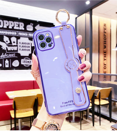 Funda para iPhone con Pulsera Electrochapada - Protección 6D Total - Image 14