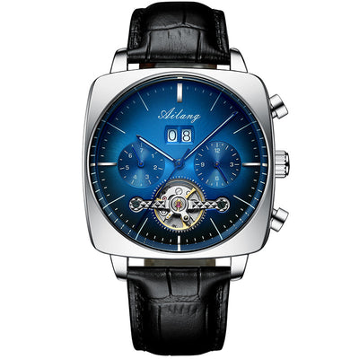 Reloj Mecánico Hueco Tourbillon Cuadrado para Hombre Multi-función - Image 10