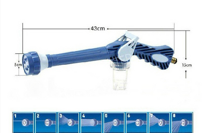 Pistola Lanzadora de Agua EZ Jet 8 en 1 - Limpiador de Autos Profesional - Image 10