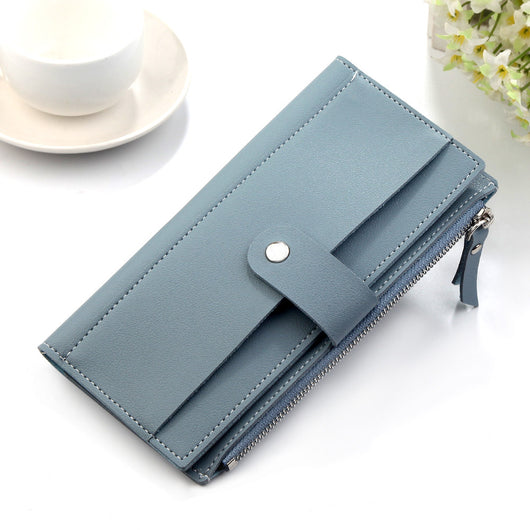 Billetera Compacta para Mujer con Cierre y Múltiples Compartimentos - Image 11