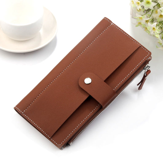 Billetera Compacta para Mujer con Cierre y Múltiples Compartimentos - Image 7