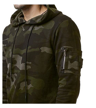 Sudadera Deportiva Camuflaje para Hombre con Cuello Alto - Image 4