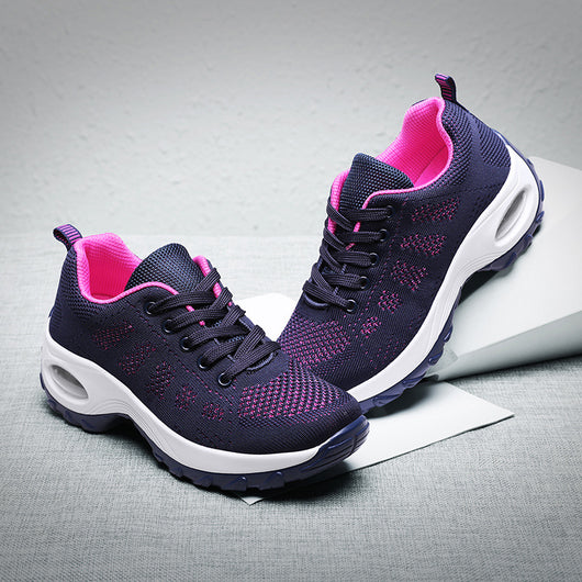 Tenis Deportivos Tejidos con Cojín de Aire - Comodidad y Estilo - Image 8