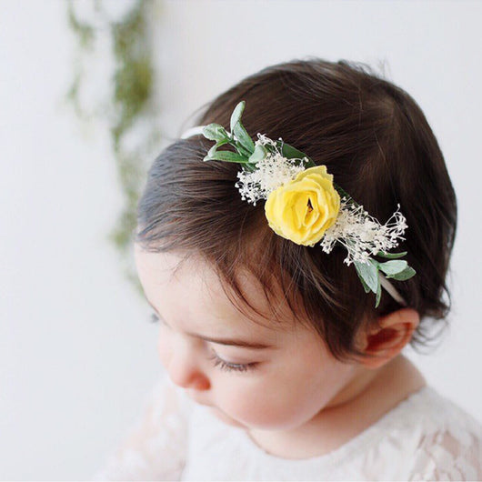 Diadema Infantil de Nylon con Diseño de Corona - Accesorio Adorable para Niñas - Image 15