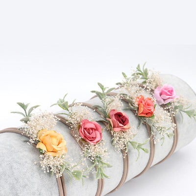Diadema Infantil de Nylon con Diseño de Corona - Accesorio Adorable para Niñas - Image 4