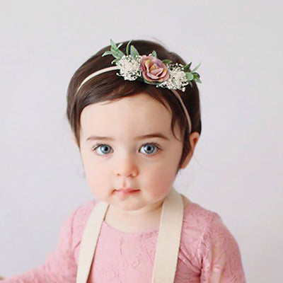 Diadema Infantil de Nylon con Diseño de Corona - Accesorio Adorable para Niñas - Image 6