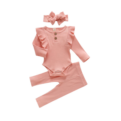 Conjunto de Pelele Volador a Rayas para Bebé - Diseño Explosivo con Mangas Sueltas - Image 21