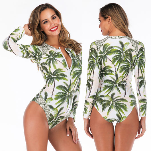 Traje de Baño Enterizo Halter con Tecnología Wetsuit - Image 11