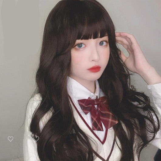 Peluca Larga Rizada Realista - Cabello Ondulado Natural Voluminoso - Image 6