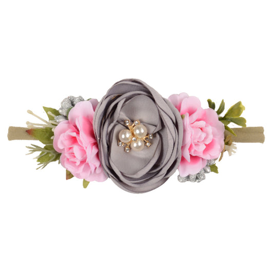 Accesorios para el Cabello con Flores - Diadema Simulada para Niñas - Image 12