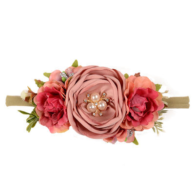 Accesorios para el Cabello con Flores - Diadema Simulada para Niñas - Image 5