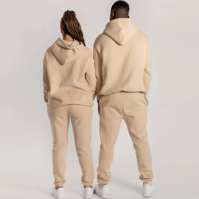 Sudadera Hoodie Oversized Plus con Forro Polar Grueso