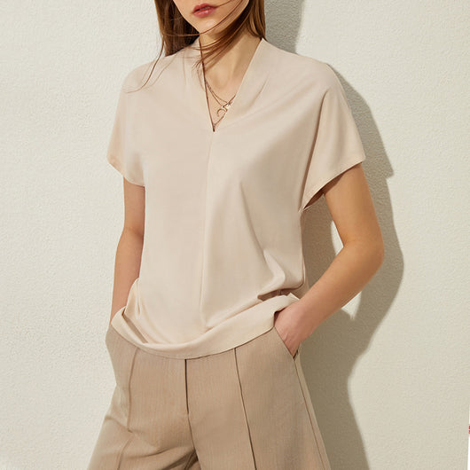 Blusa Slim Ajustada de Verano en Colores Lisos - Image 9