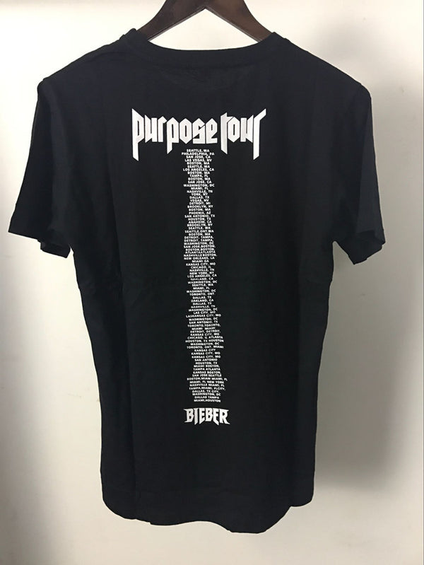 Camiseta de Pareja con Estampado de Letras para Hombre