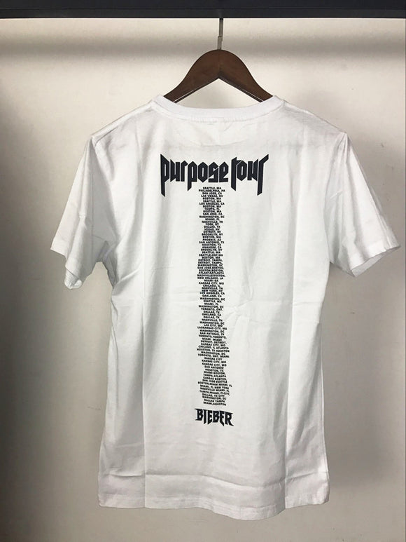 Camiseta de Pareja con Estampado de Letras para Hombre