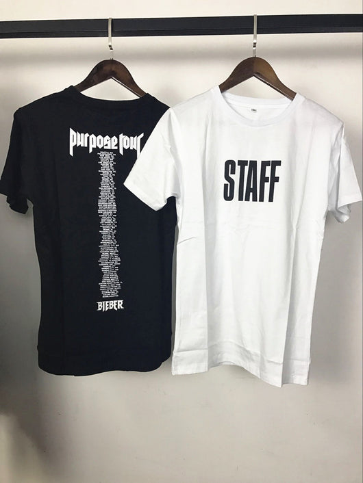 Camiseta de Pareja con Estampado de Letras para Hombre - Image 3