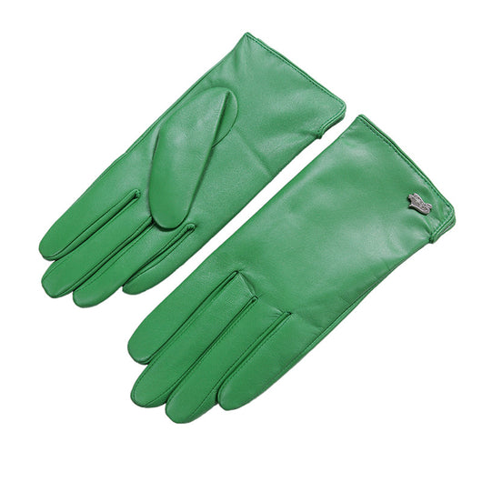 Guantes de Cuero Oveja Cálidos Simples y Generosos - Image 3