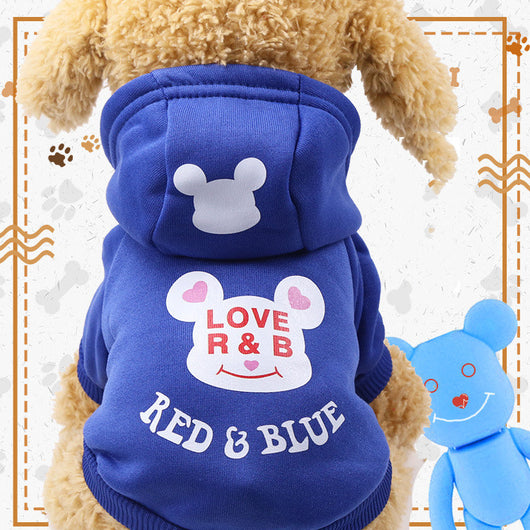 Suéter Hoodie Cartoon para Perros y Gatos - Abrigo de Otoño e Invierno - Image 4