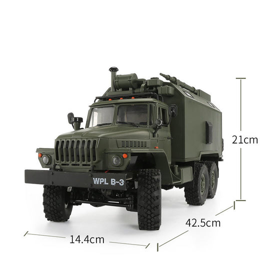 Auto Militar Teledirigido 4x4 con Tracción en Todas las Ruedas - Image 9