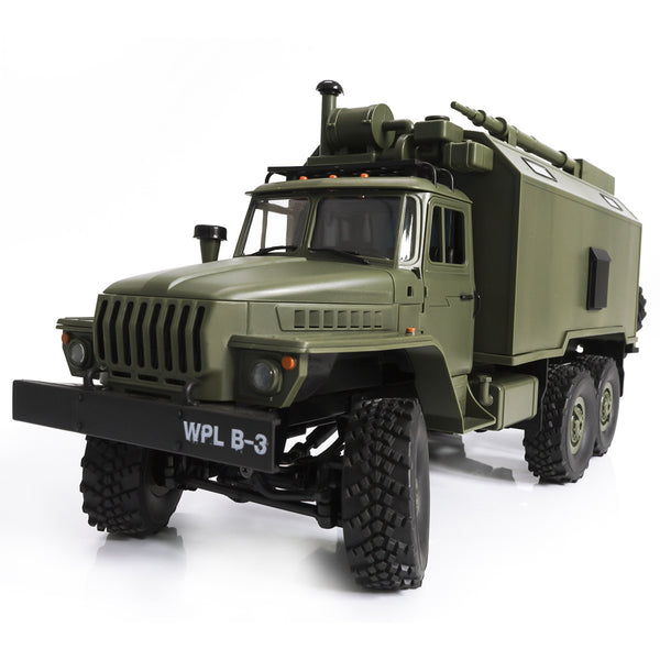Auto Militar Teledirigido 4x4 con Tracción en Todas las Ruedas