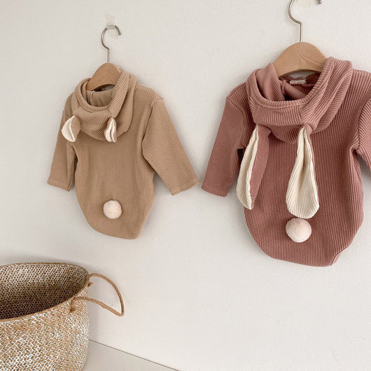 Pijama Enterizo Bebé Conejo y Osito - Manga Larga Cómoda - Image 11