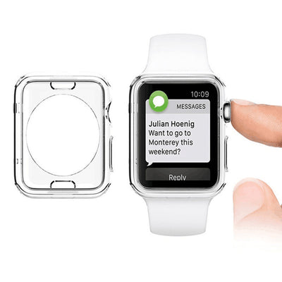 Funda Protectora Transparente para Apple Watch - Silicona TPU Suave - Image 3