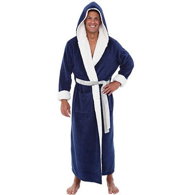Pijama Invierno para Hombre - Confort Sólido para el Hogar - Image 8