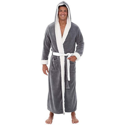 Pijama Invierno para Hombre - Confort Sólido para el Hogar - Image 10