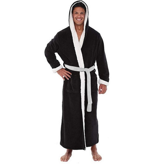 Pijama Invierno para Hombre - Confort Sólido para el Hogar - Image 4
