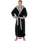 Pijama Masculino de Inverno - Conforto Sólido para o Lar