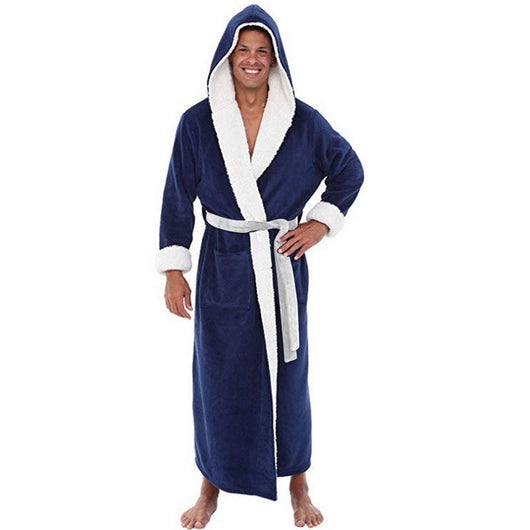 Pijama Invierno para Hombre - Confort Sólido para el Hogar - Image 3