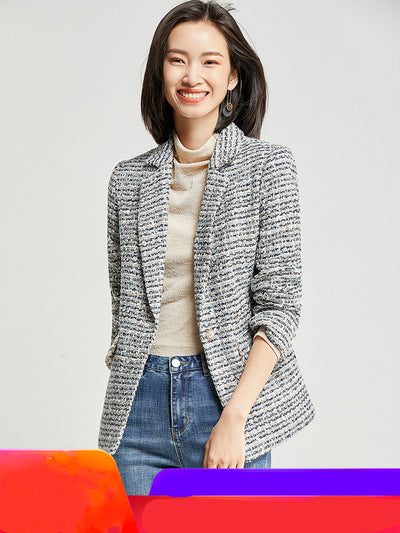 Blazer Suelto Coreano Otoño Invierno - Traje Casual Tendencia - Image 9