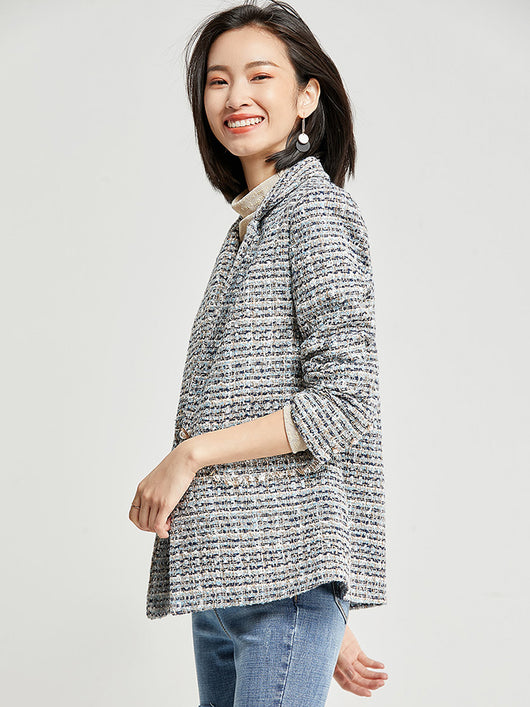 Blazer Suelto Coreano Otoño Invierno - Traje Casual Tendencia - Image 5