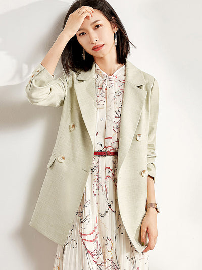 Blazer Profesional Coreano Holgado para Primavera y Otoño - Image 6