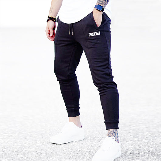 Pantalones Casuales Fitness de 9 Puntos para Hombre - Otoño - Image 5