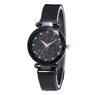 Reloj de Mujer Acero Inoxidable con Pulsera de Malla Magnética y Diseño Gipsófila - Image 14