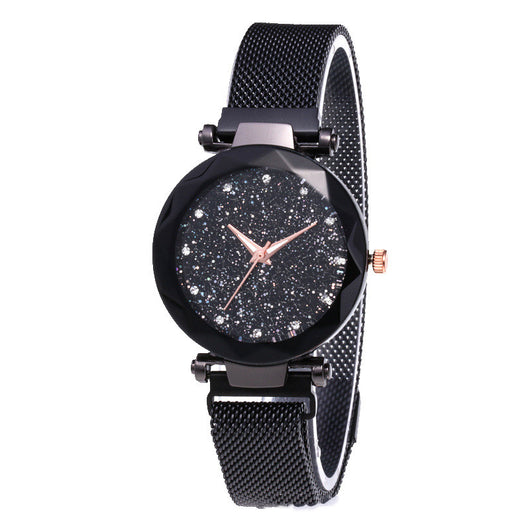 Reloj de Mujer Acero Inoxidable con Pulsera de Malla Magnética y Diseño Gipsófila - Image 14