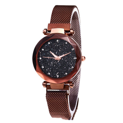 Reloj de Mujer Acero Inoxidable con Pulsera de Malla Magnética y Diseño Gipsófila - Image 6
