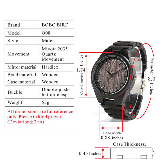 Reloj de Bambú Artesanal con Correa de Madera