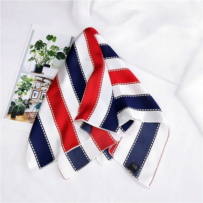 Banda de Satén para Cabeza y Cuello - Turbante Elegante Multiusos - Image 37