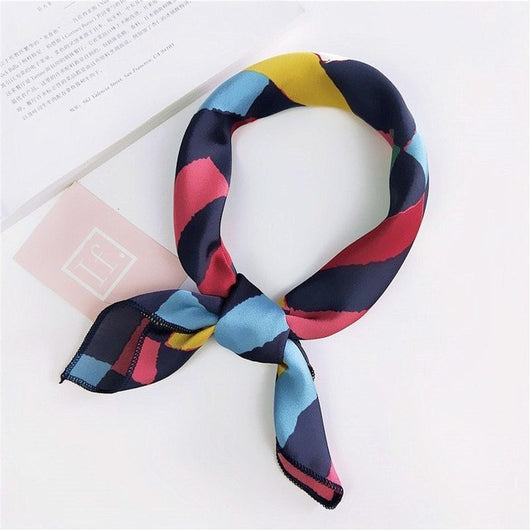 Banda de Satén para Cabeza y Cuello - Turbante Elegante Multiusos - Image 40